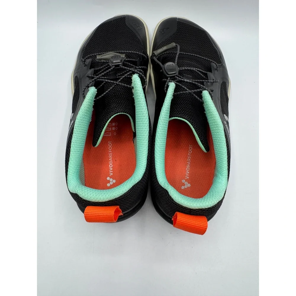 Vivobarefoot Primus Trail FG Juniors Black Mint Green Barefoot EUR 38/US W7.5-8 - Picture 4 of 11